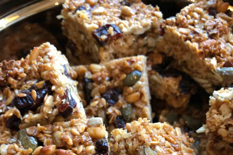 Cranberry & Pumpkin Seed Granola Bars